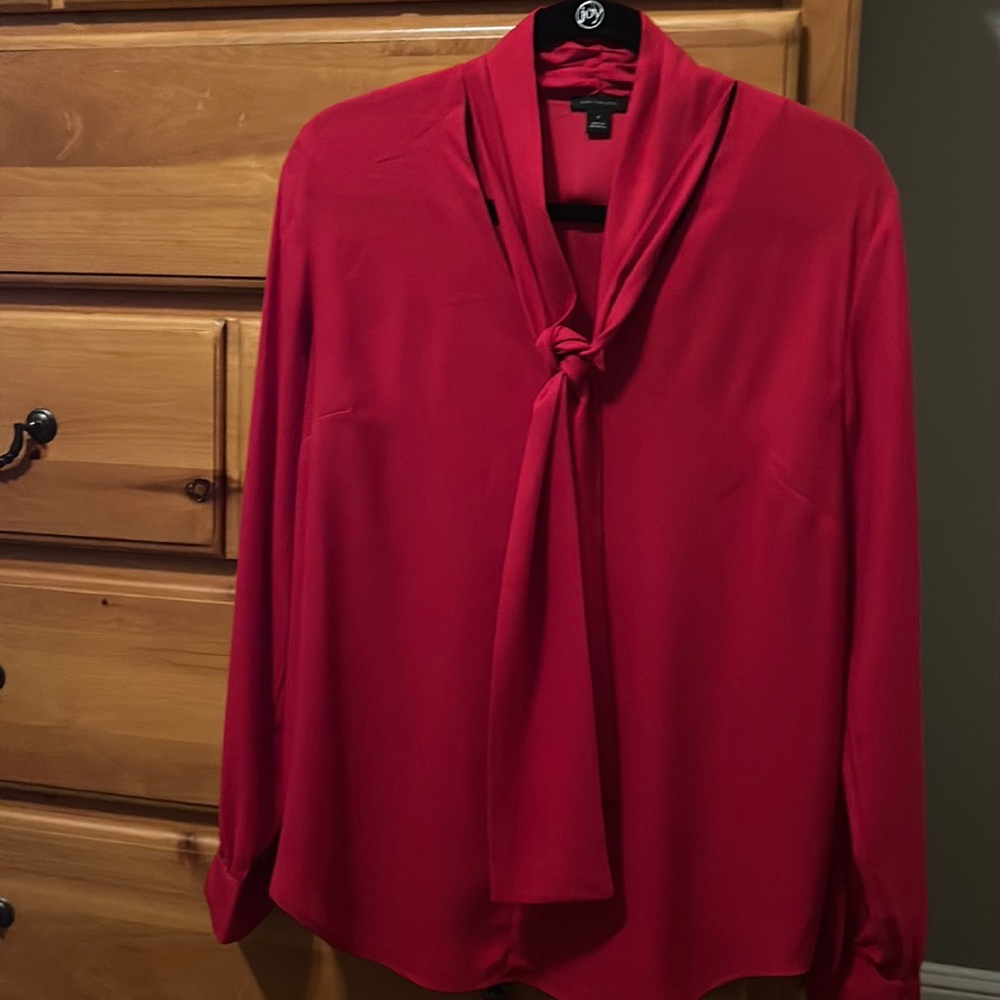 Red blouse from AT.